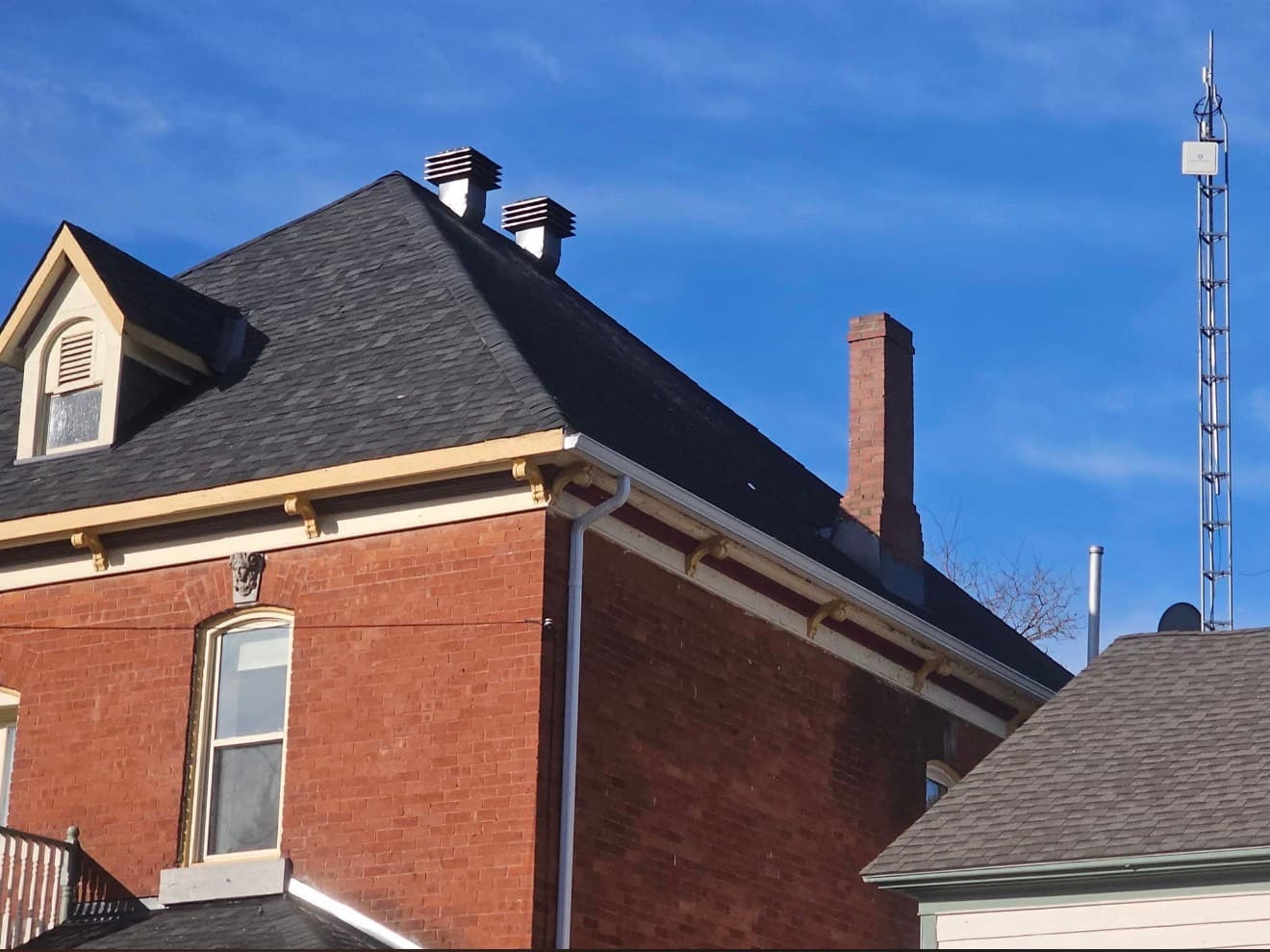 Completed reshingle